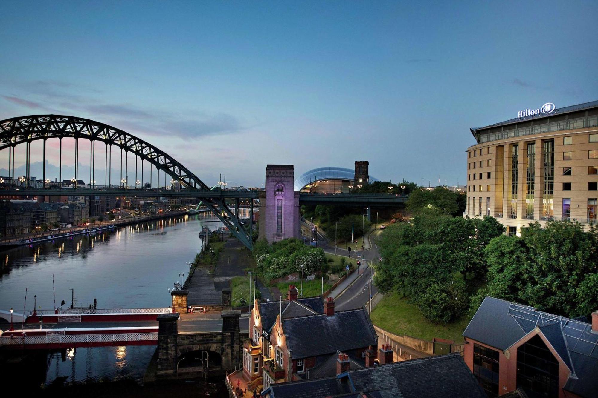 Hilton Newcastle Gateshead Otel Dış mekan fotoğraf